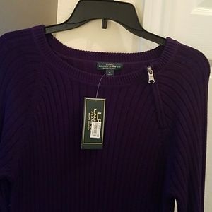 Eggplant Long Sleeve sweater
